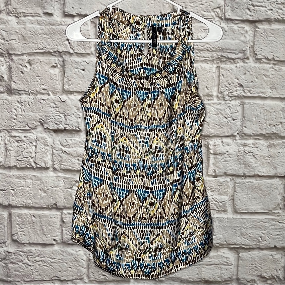 Essentials by Milano Top Blouse‎ Sleeveless Tank Womens Size Large